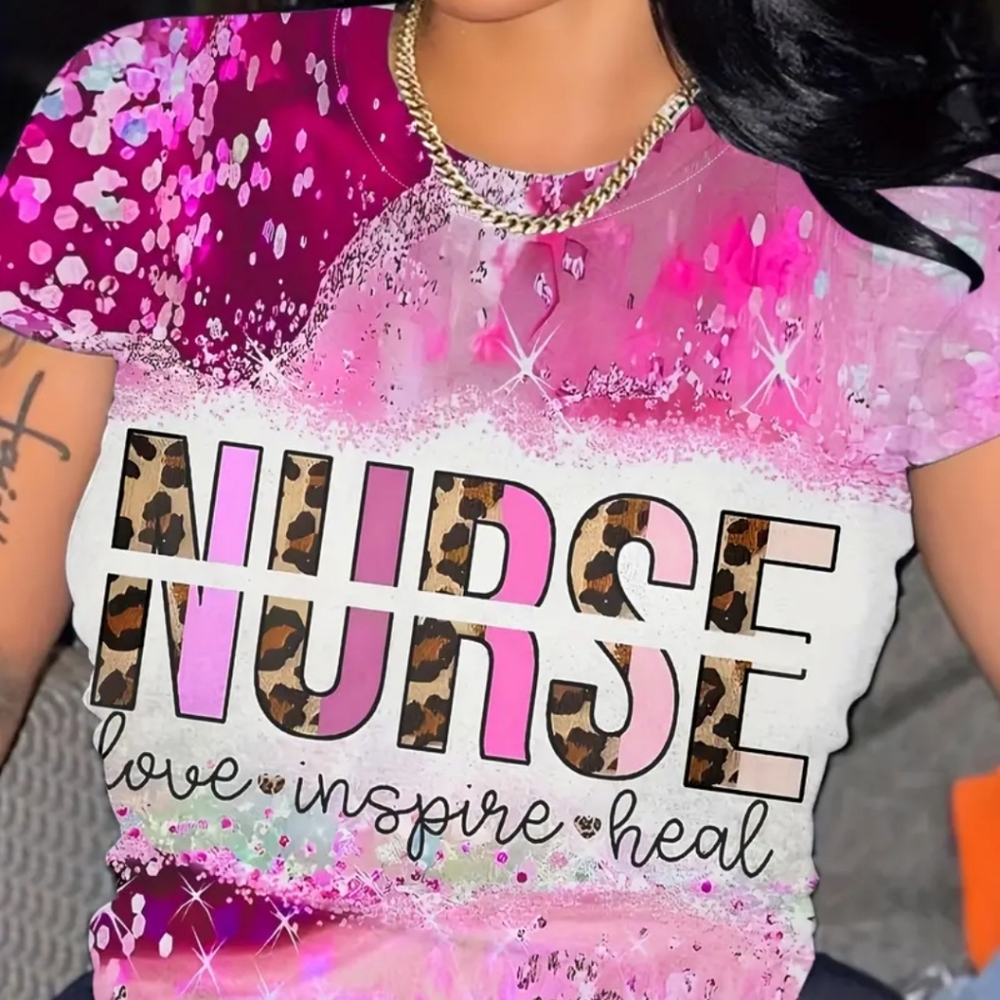Pink Nurse T-shirt NWT